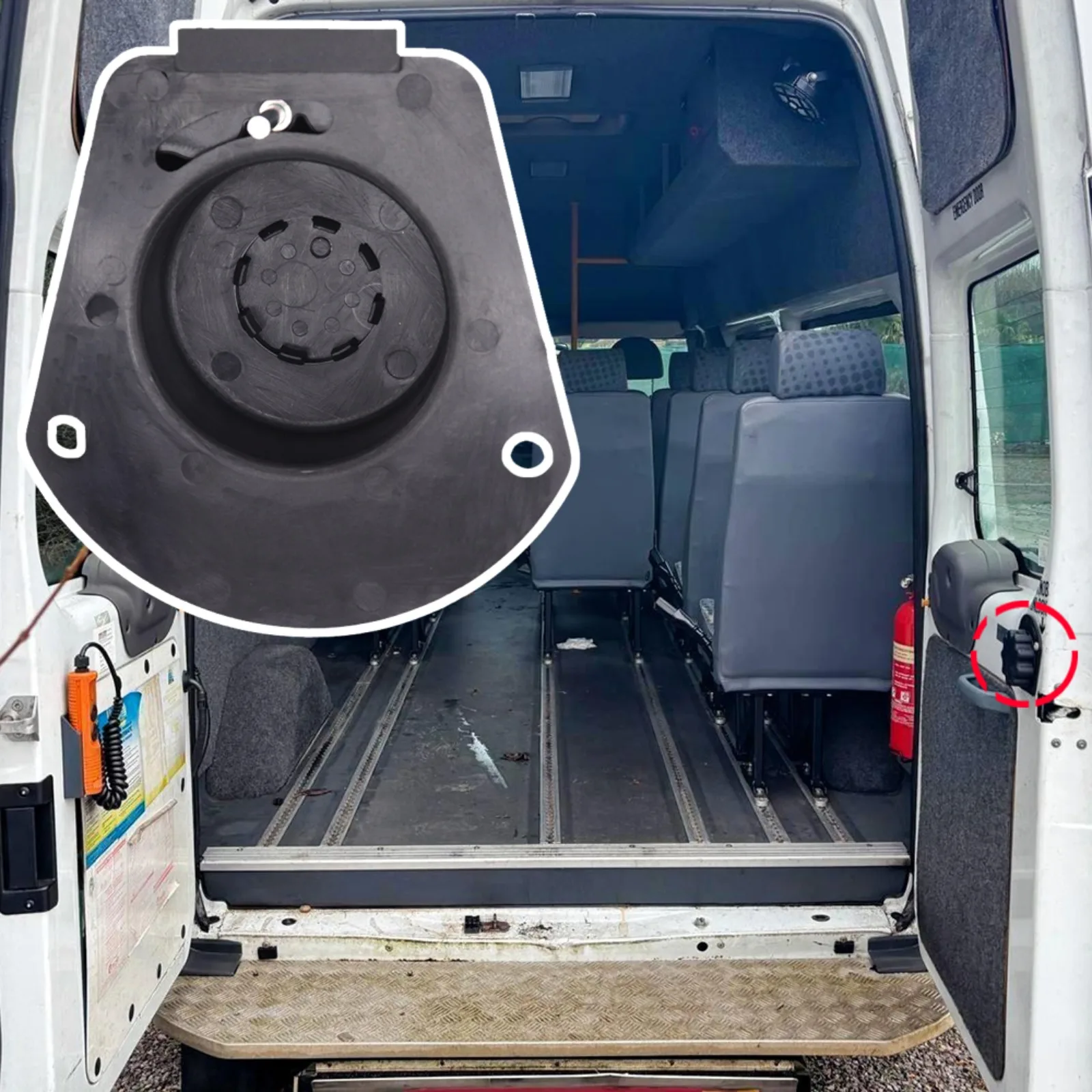 

Для Ford Transit MK7 MK6 Tourneo 1494048 Ручка аварийного крепления салона задней двери 2014, 2012, 2010, 2008, 2006, 2004 г.