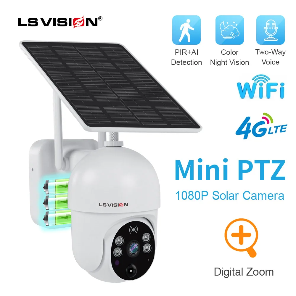 

PTZ- LSVISION , 4G, SIM-, 2 , Wi-Fi