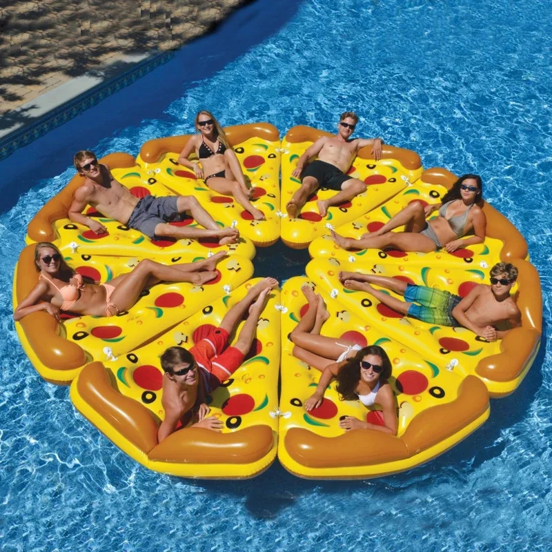 

Foldable Floating Water Hammock Float Lounger Inflatable Pool Mat Floating Bed Chair Swimming Air Mattress Pool Accessories