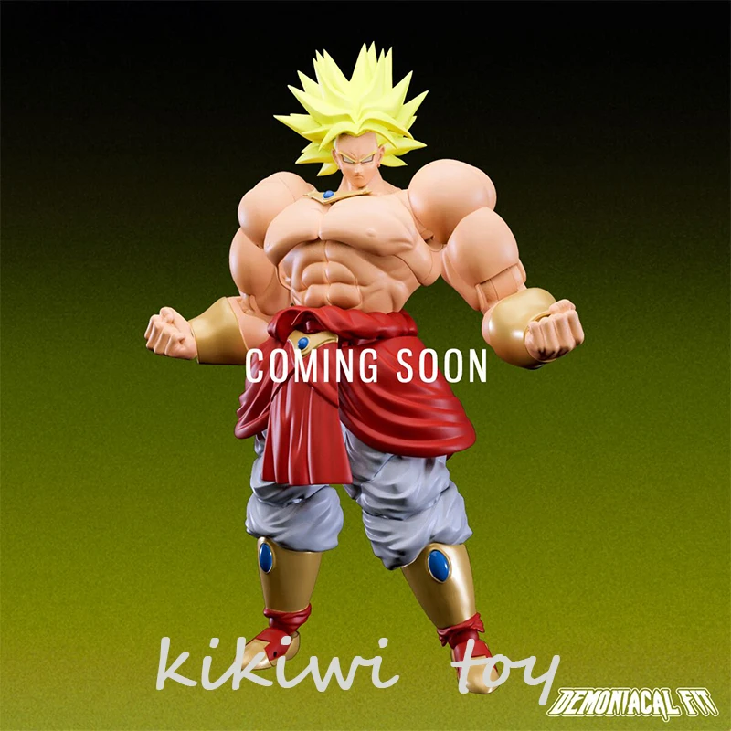 Demoniacal Fit Legendary Berserker Broli Super Saiyan Фигурки 19 см Dragonball Аниме Фигурка Модель