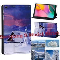 tablet case for samsung galaxy tab a8 10 5 inchs4 t830 s5e t720s6 t86010 5 inchs7 t870tab s6 10 4 inch with snowview series