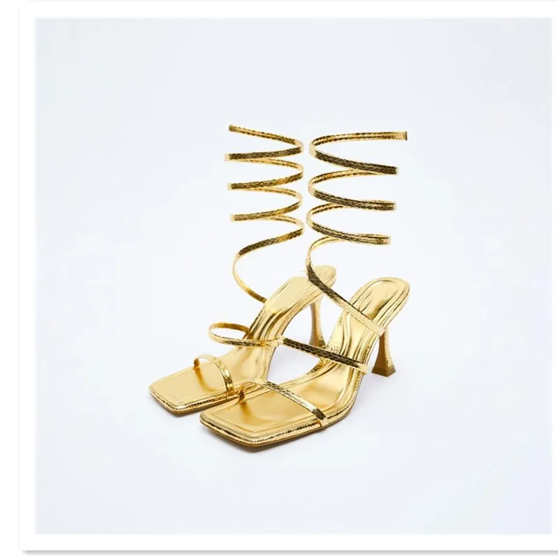 Twine Lace-up Sandals New Style Women Heels Shoes Fashion Shoes for Women Light Luxury Shoes Sandals Women 2022 High Heels Shoes