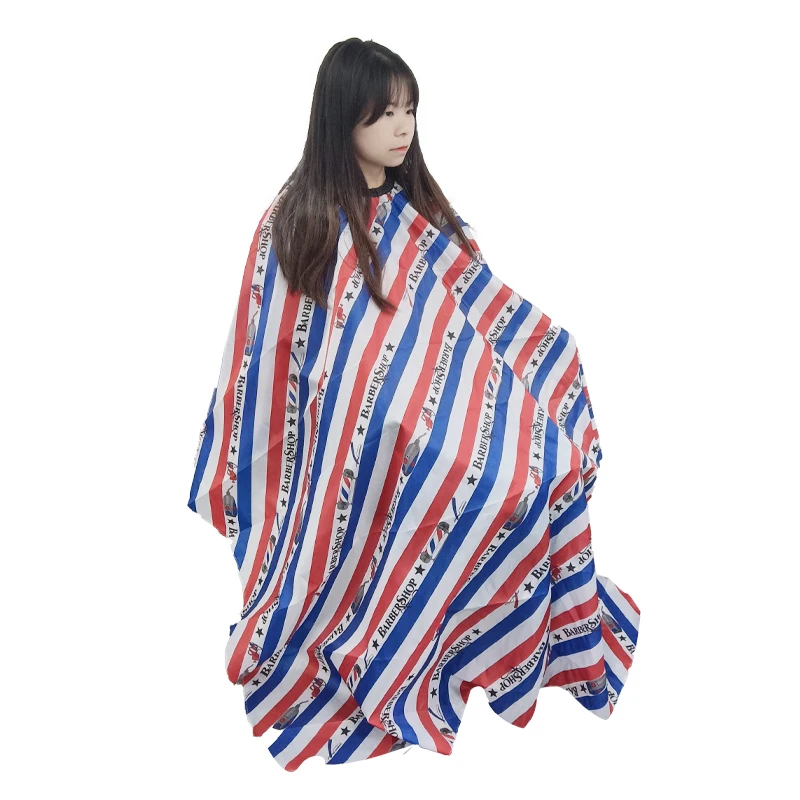 

Salon Haircut Waterproof Cloth Haircut Salon Barber Cutting Hairdressing Apron Shave Cape