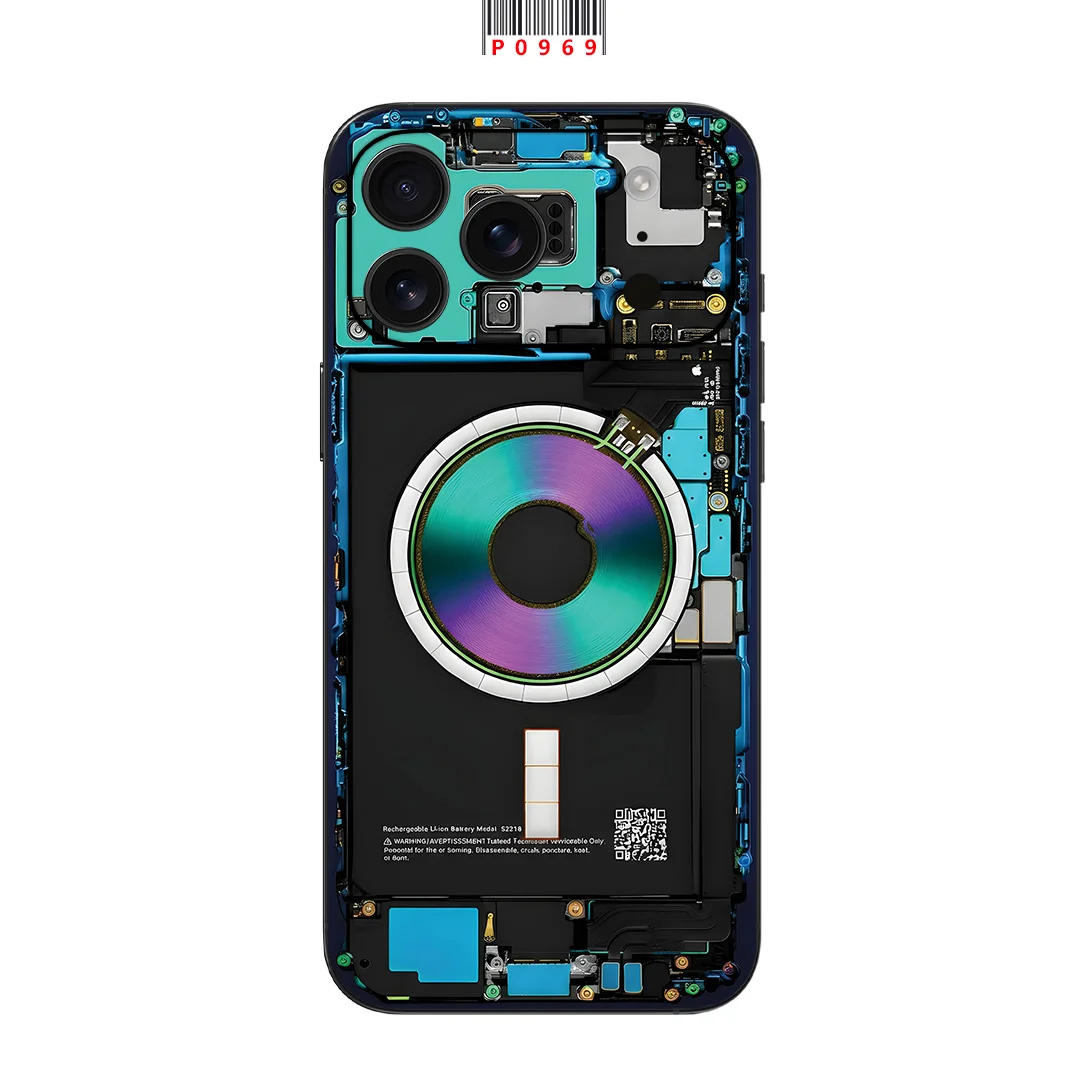 Фото Защитная пленка OscarSkinZ для iPhone 17 Air, 16 Pro Max, 15, 14 Plus, 13: наклейка на заднюю панель, защитная пленка для боковых рамок и задней крышки №3