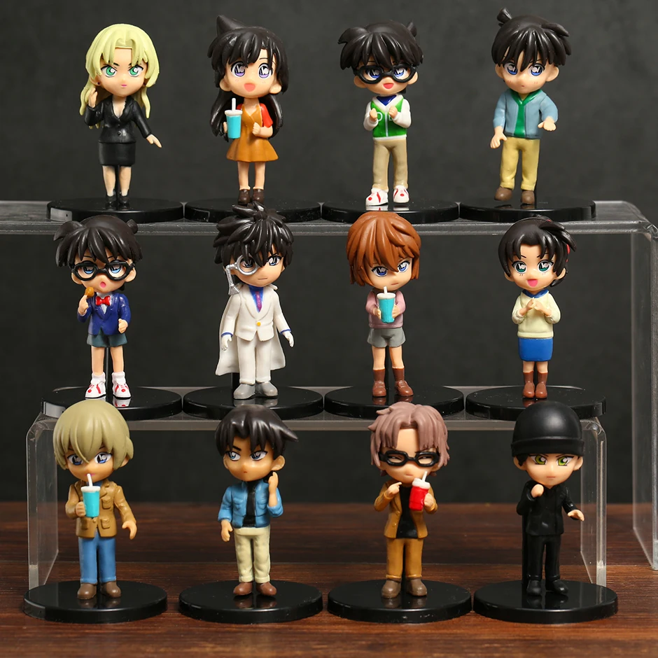 

Фигурки персонажей аниме, персонажи из ПВХ, 12 шт.