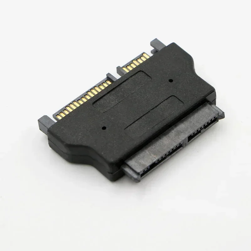 Адаптер SATA серии ATA 7 + 15 22pin штекер-тонкий 6 13pin гнездовой адаптер для настольного
