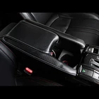 Обложка подлокотника из углеродистой кожи для Honda Civic 10 поколения 2016 2017 3 шт. Обложка подлокотника центральной двери автомобиля Обшивка