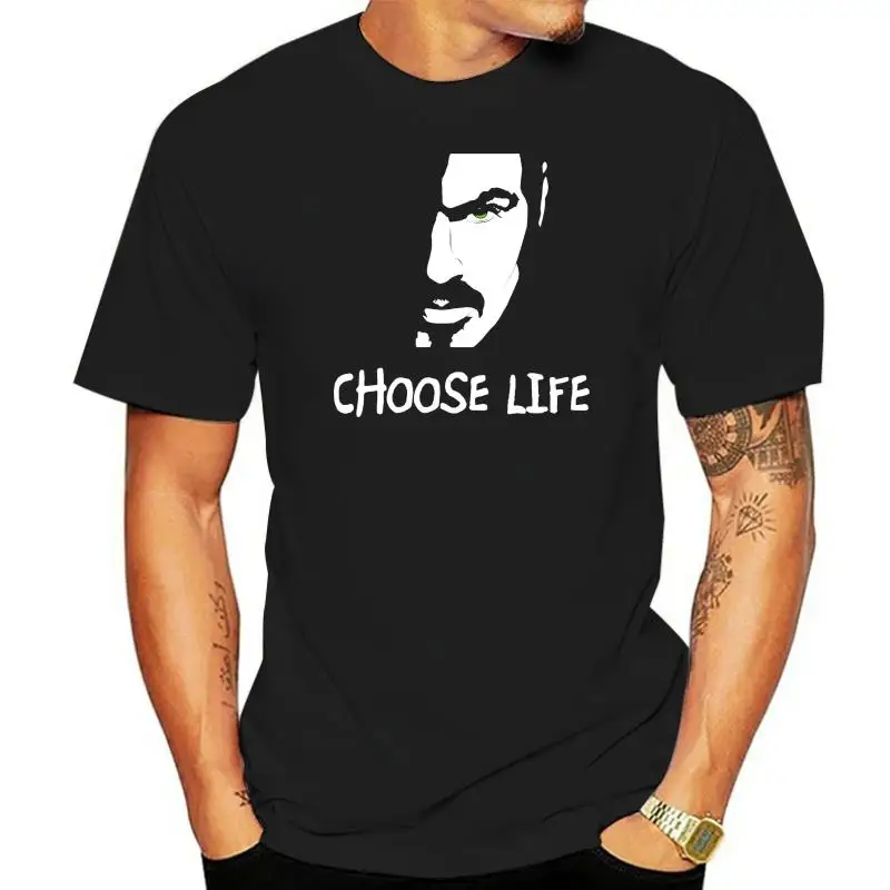

Футболка Choose Life, Джордж Майкл, Wham, модель 80-х годов, оригинальная хлопковая дышащая футболка высокого качества