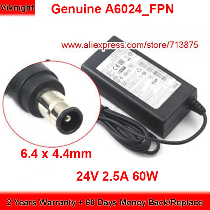 Genuine 24V 2.5A A6024_FPN AC Adapter for Samsung Soundbar HW-E550 HW-J355 HW-J450 HW-H551 HW-J550 PS-J650 HW-H550 HW-F751