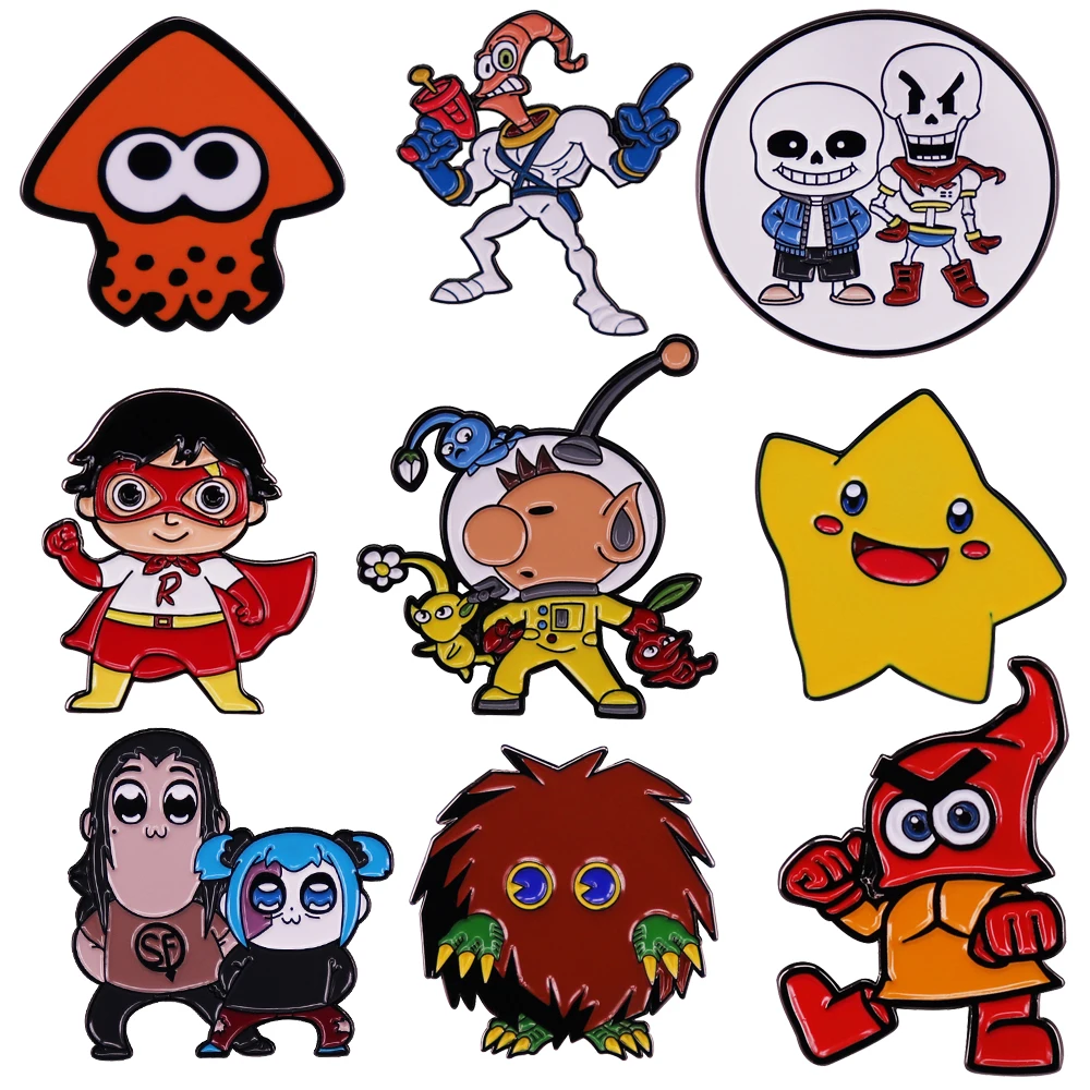 

Retro Classic Games Lapel Pins for Backpack Enamel Pins Badges Men Women's Brooch on Clothes Decorative Collections Gifts