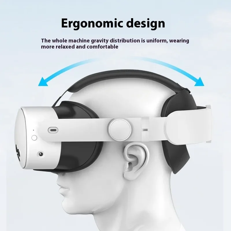 Модернизированный регулируемый ремешок на голову для Meta Quest 3S/3 цвет в