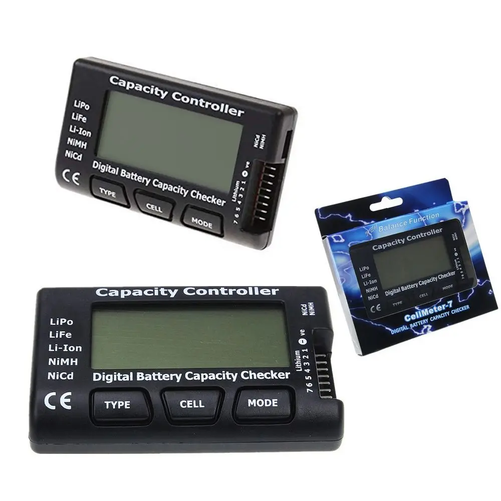 

Components Capacity Controller Test Capacity Display 7 Digital Battery Voltage Tester Battery Voltage Checker
