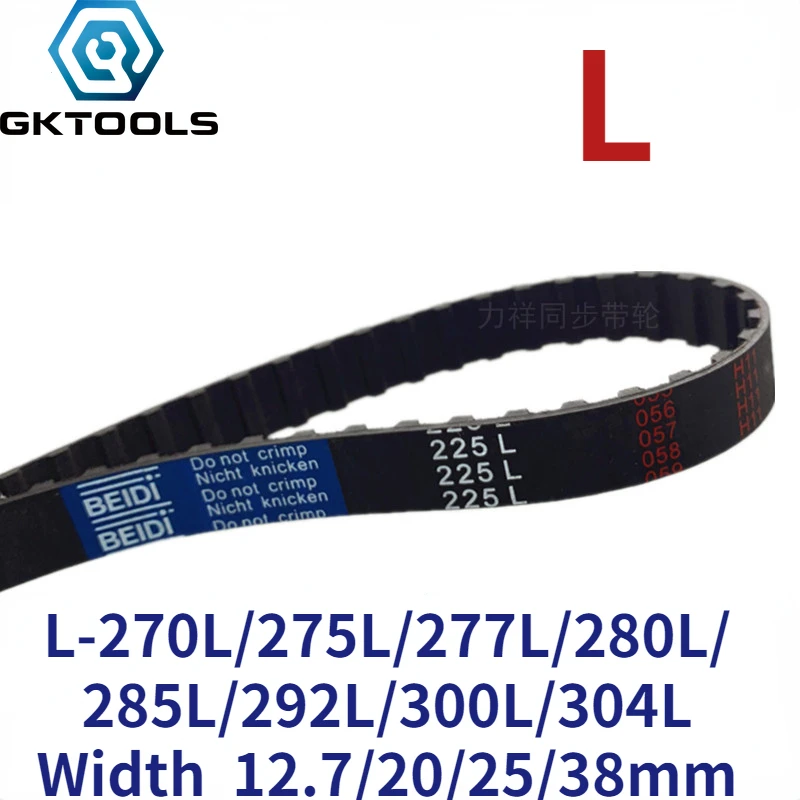 

Ремень ГРМ GKTOOLS 270/275/277/280/285/292 L, Ширина 13/20/25/38 мм, периметр 300/304/685,8/704,35/714,37/723,9/733,42. 5 мм