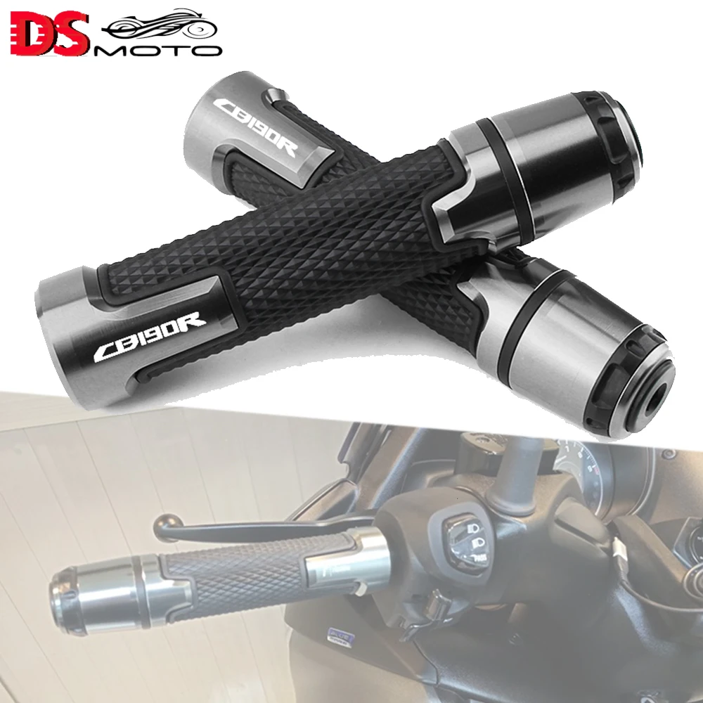 

For Honda CB 190R CB190R 2015- 2018 2019 2020 CBF 190R 7/8"22MM Motorcycle CNC Aluminum Accessories Anti-Slip HandleBar Grips