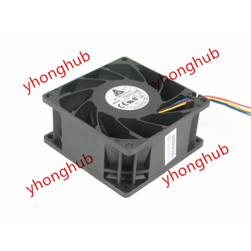 Охлаждающий вентилятор для сервера Delta Electronics TFB0812UHE 12 В постоянного тока 2 34 А 80X80X38