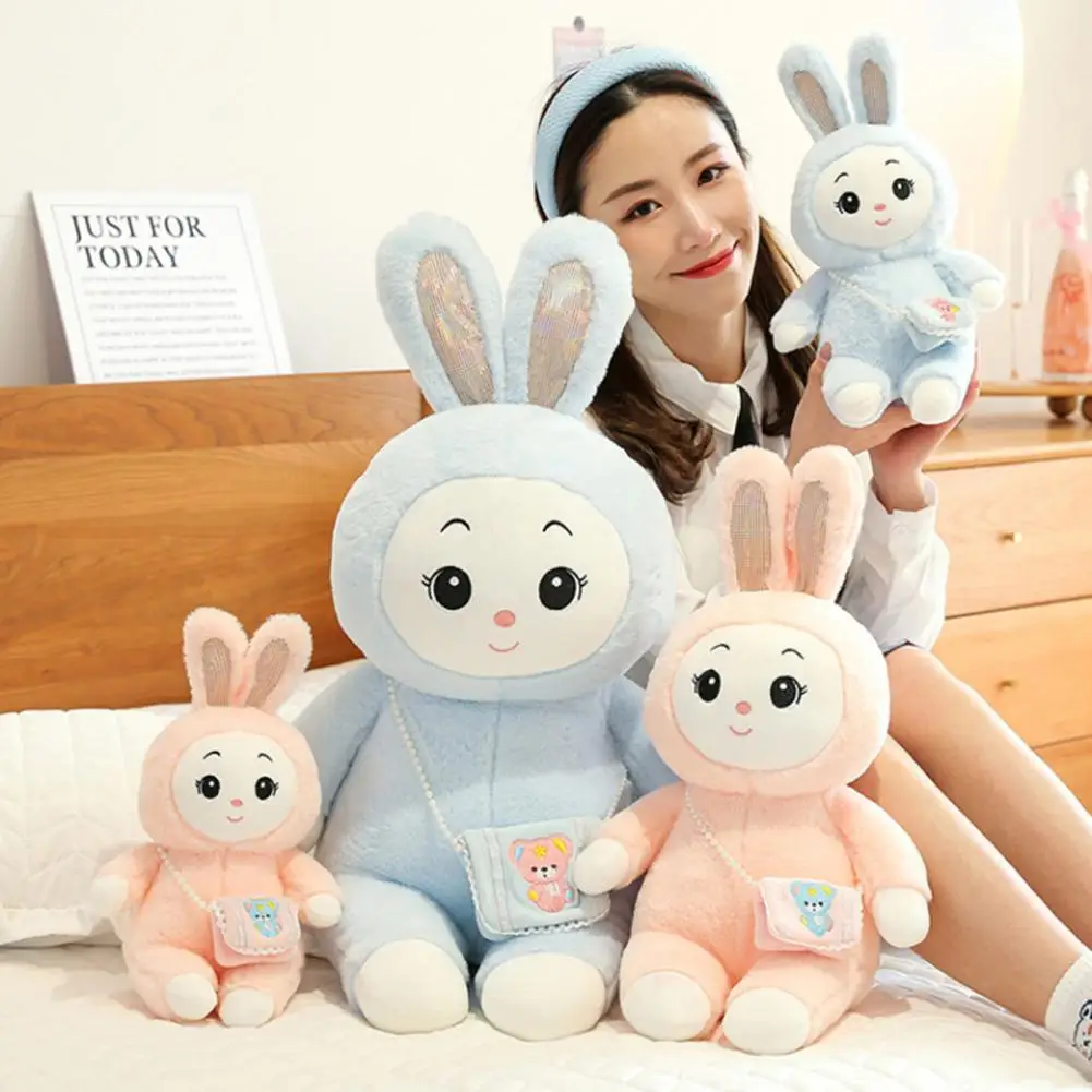 

Декоративная эластичная мультяшная кукла-кролик, мягкая диванная подушка, рождественский подарок