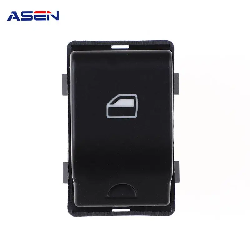 Хромированная кнопка переключения управления окном водителя и пассажира для VW