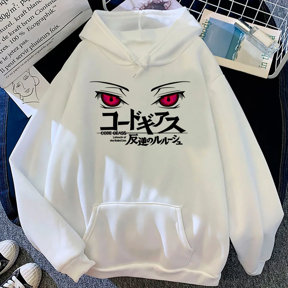 

code geass hoodies men funny Winter japanese sweatshirts pulls men Kawaii tracksuit