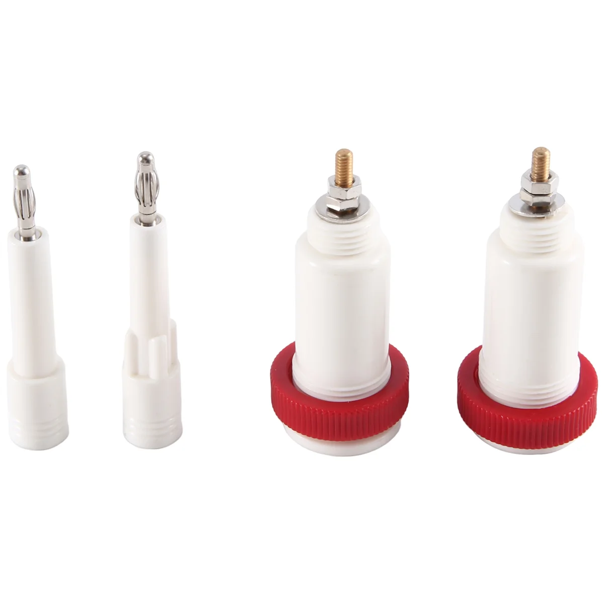 2 пары 4 мм разъемов типа банан 10 кв-30 кВ высоковольтный разъем штекер и гнездо