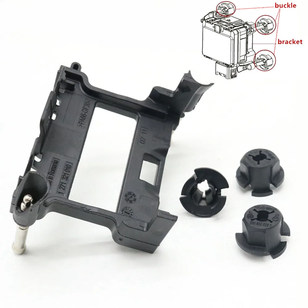 Фото Для Mitsubishi Pajero Montero Sport KS 15-24 L200 Triton 15-19 автомобильное крепление датчика расстояния ACC круиз-модуль, держатель кронштейна радара №1