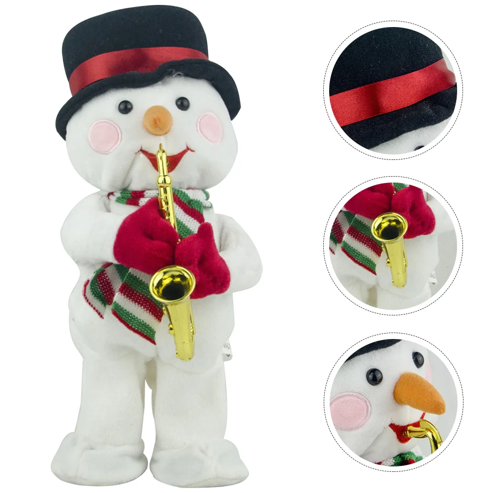 

Musical Electric Snowman Plush Snowman Kids Christmas Gift Christmas Snowman