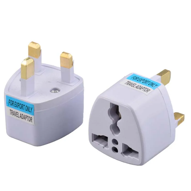 10 шт. Европа/США/Австралия в Великобританию GB Англия адаптер питания переменного