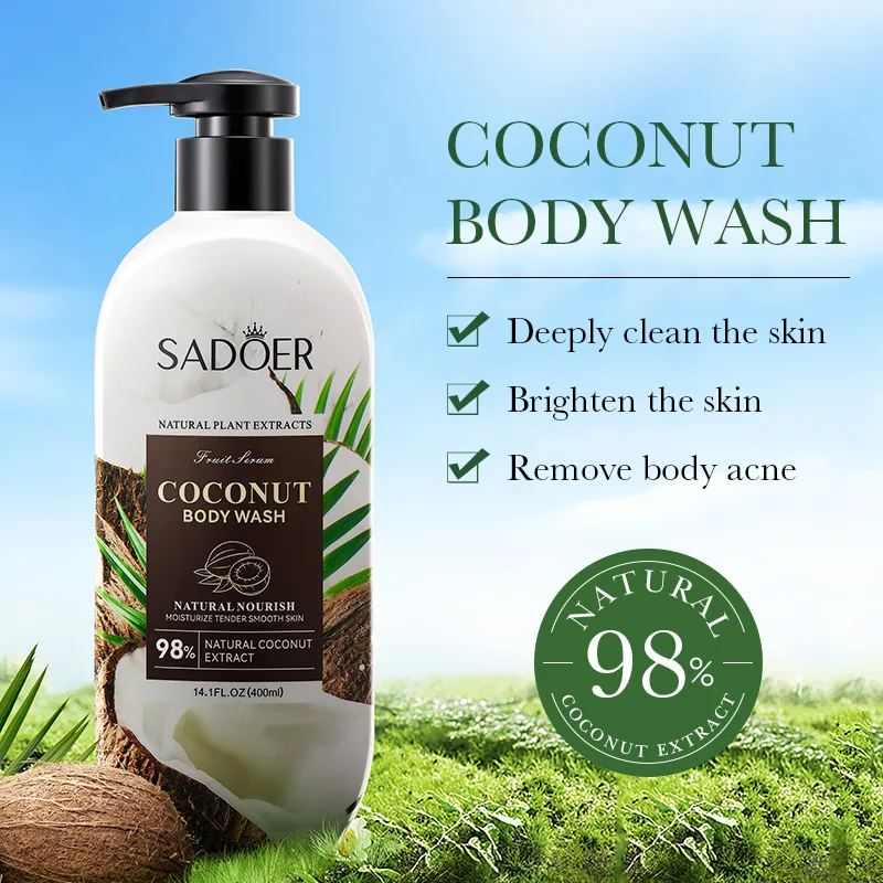 

Fruit Shower Gel Deep Clean Pore Dirt Exfoliation Remove Dead Skin Moisturizing Smooth Soft Skin Natural Nourishing Body Wash