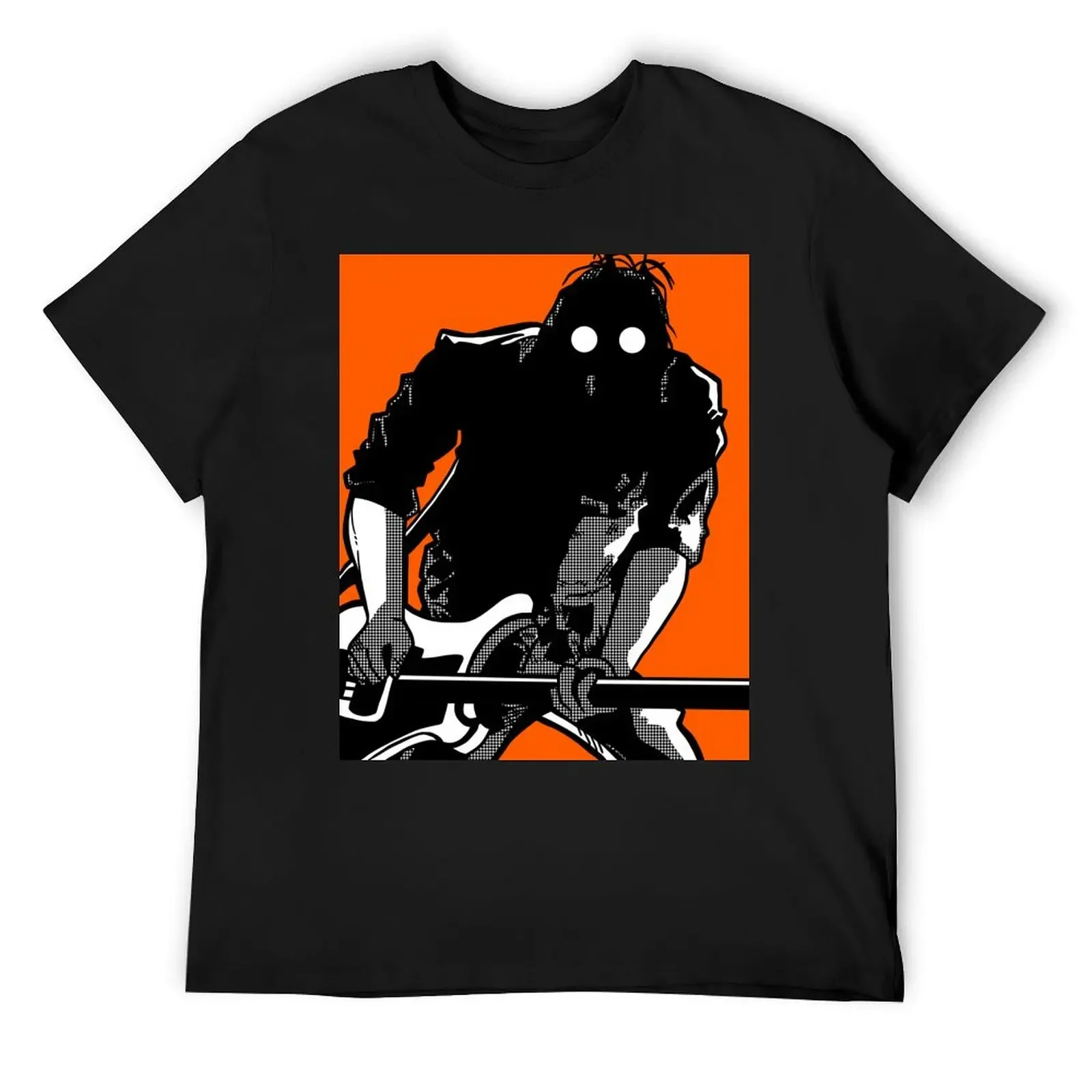Футболка DFA (ORANGE) с рисунком рэпера футболка большого размера мужские футболки