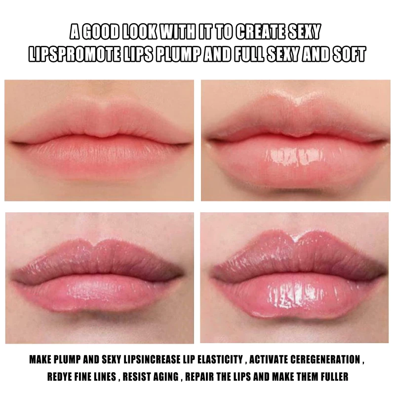 Жидкость для губ мгновенного объема Увлажняющая восстанавливающая Сексуальная
