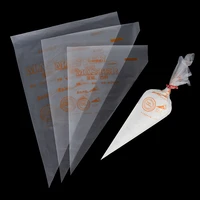 100pcs disposable pastry bags for cake decorating tools kitchen baking accessories cake cream piping icing fondant dessert decor