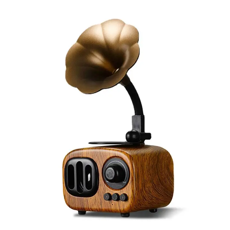 

Мини-телефон в стиле ретро, стереоколонка в форме ретро, музыкальная шкатулка, фонограф для дома, классическое украшение для стола