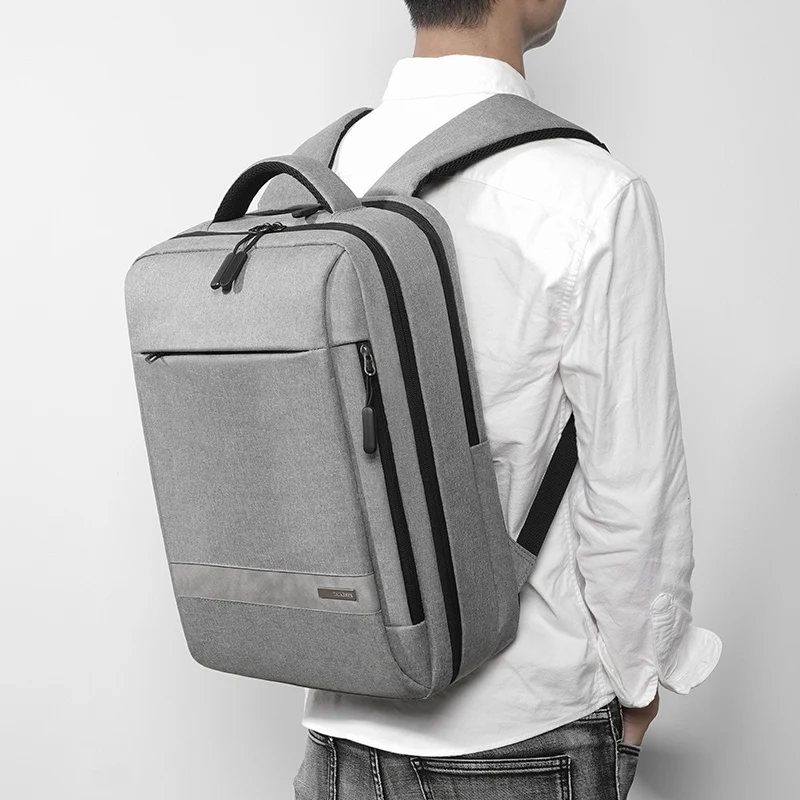 

School Books Bag Large Oxford Cloth Rucksack Business Travel Backpacks Men Women New Laptop Backpack USB Charging Air Cushion