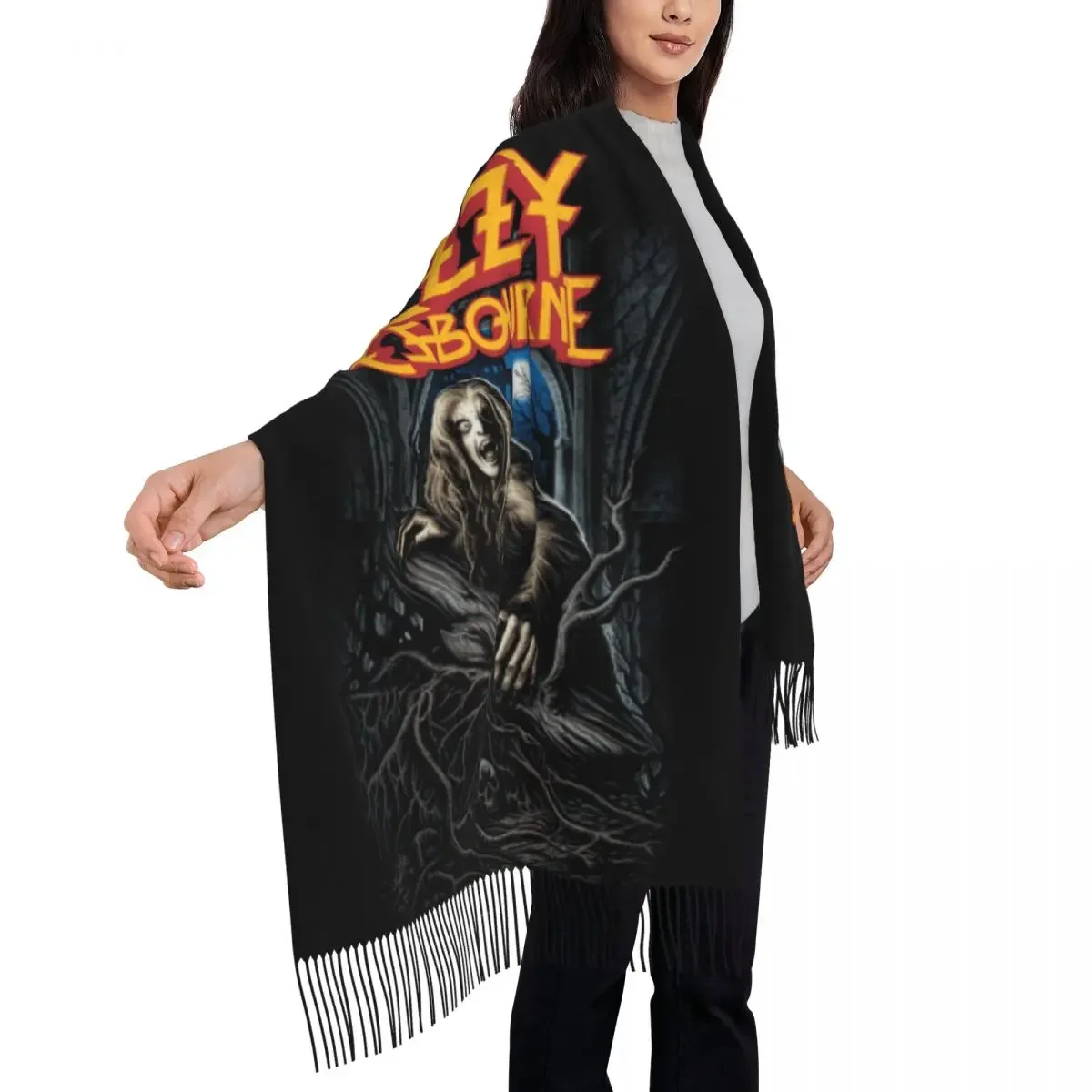 Шарф с принтом принца темноты для мужчин и женщин теплые шарфы на зиму осень