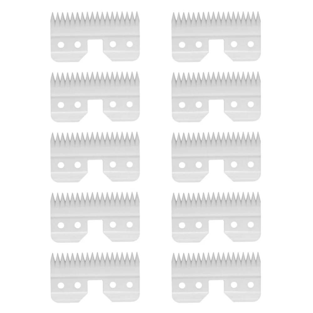 

10pcs/lot 18 Teeth Ceramic Cutter Dog Grooming Blade Hair Clipper Blade Ceramic Cutters Pet Grooming Scissors