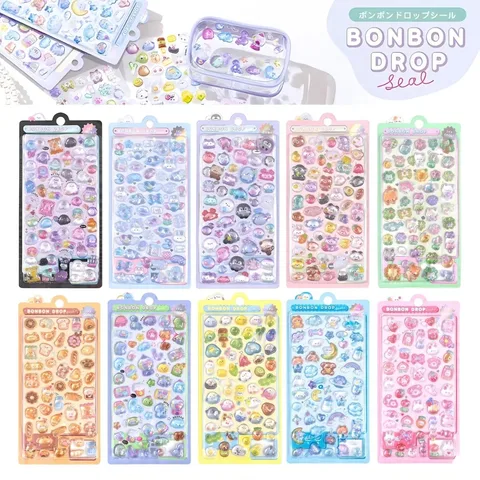 3D наклейки пластик kawaii