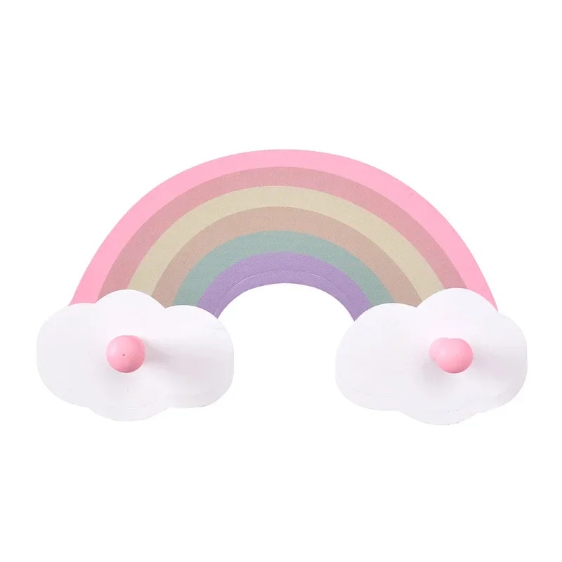 

Деревянный радужный крючок