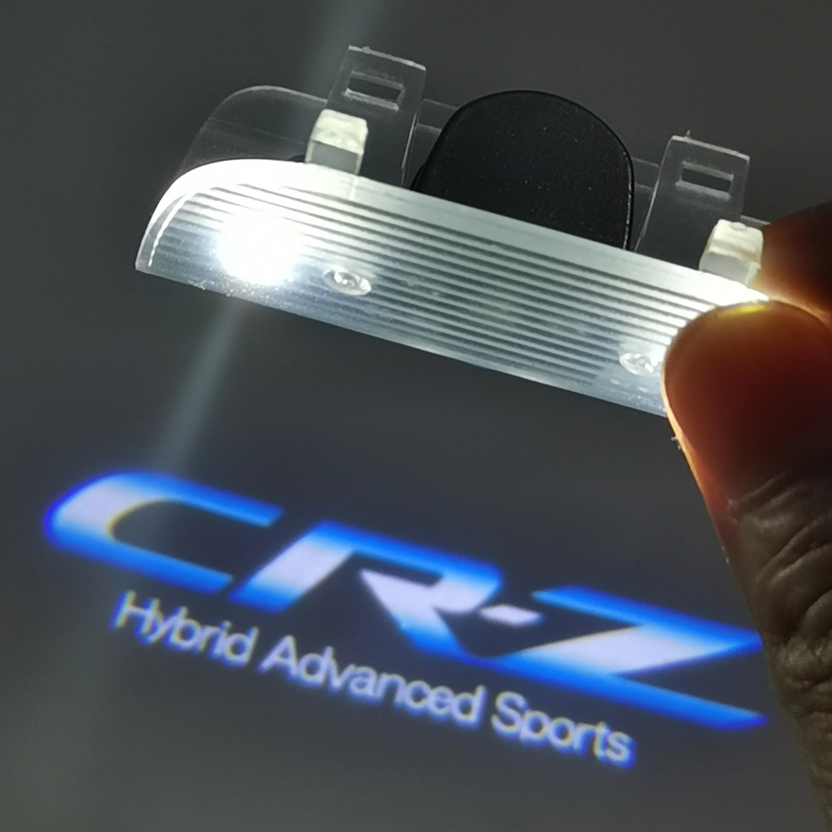 2pcs CRZ Emblem Logo Welcome Light For Honda CR-Z Odyssey Accord Car Styling Hybrid Advanced Sports Door | Автомобили и мотоциклы