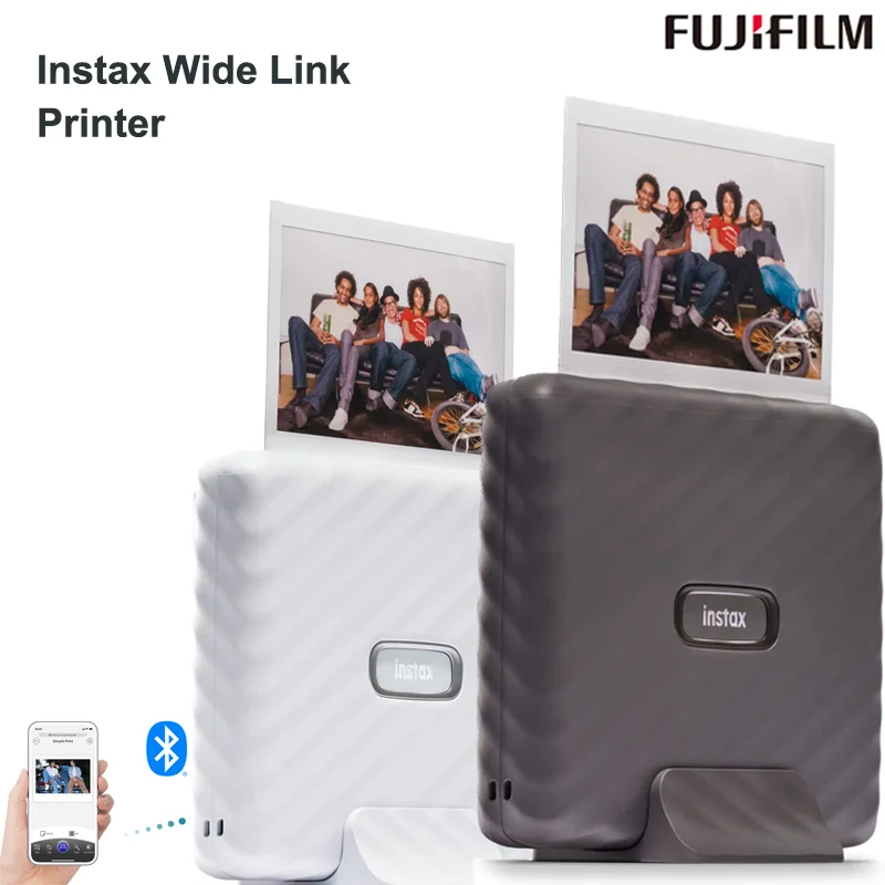 

New Fujifilm Instax Link WIDE printer registered Print from video Motion control Print together in Fun Mode