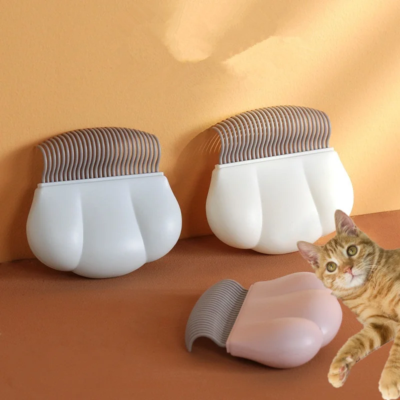 

Pet Grooming Brush Remove Loose Hairs Dog Cat Combs Et Grooming Tools Cute Handle Dog Massage Comb Brush Cute Pets Supplies