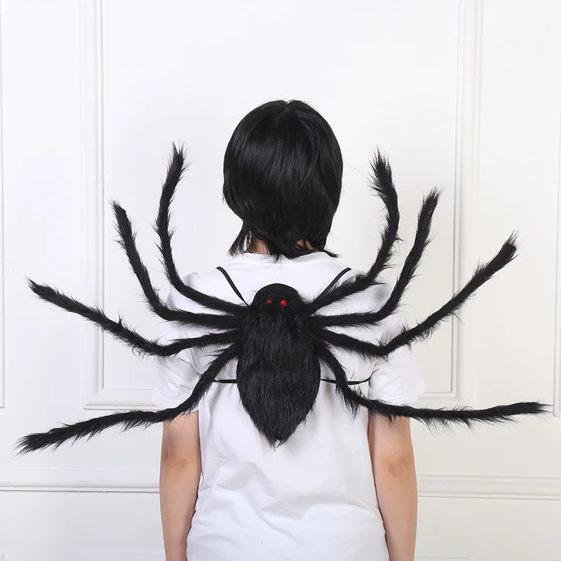 

Halloween Pocket Spider Wings Party Holiday Makeup Ball Props Spider Backpack Big Spider