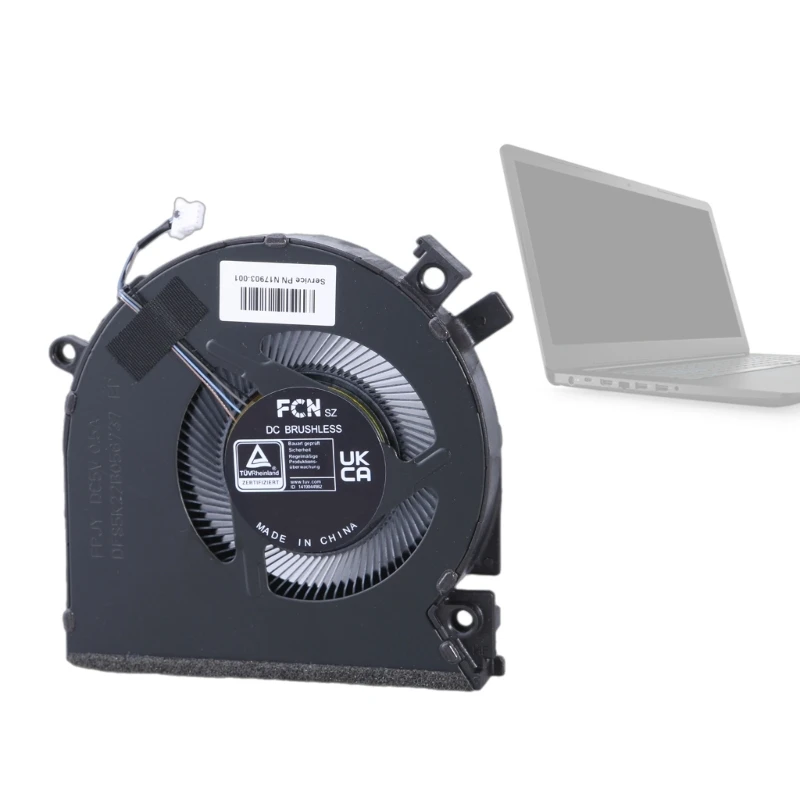 DC5V ноутбуки CPU GPU охлаждающий вентилятор радиаторы для ноутбуков Victus8 15FA TPN-Q278 TPN-Q279