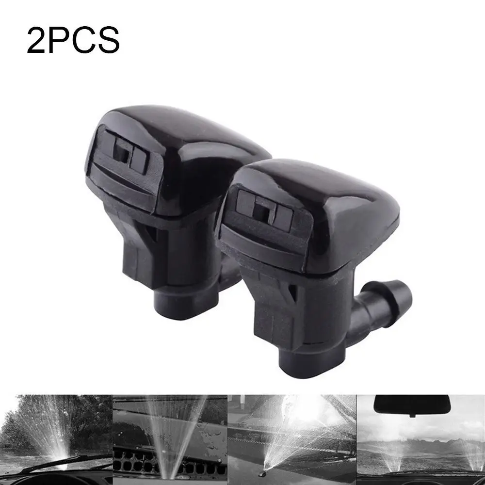 

2PCS Spray Water Fit Wiper Washer Car Windshield Nozzle
