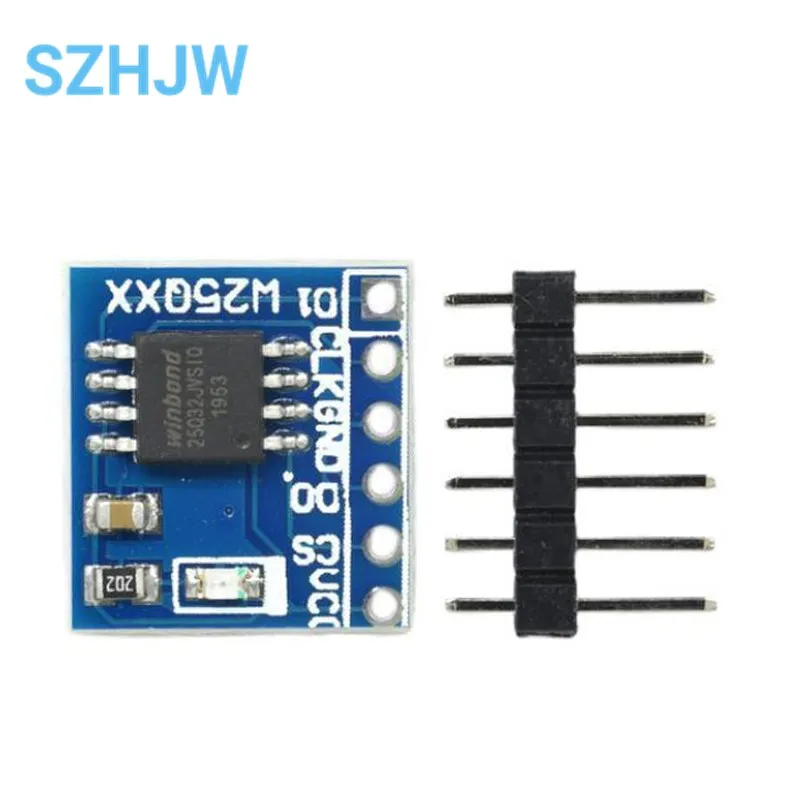 W25Q32 32Mbit / W25Q64 64Mbit / W25Q128 128Mbit 8MByte FLASH NorFlash модуль хранения SPI интерфейс BV FV модуль для STM32