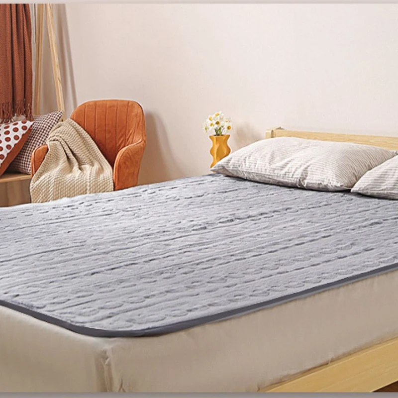 

Room Heating Electric Blanket Thermal Winter Bed Hot Plaid Electric Blanket Floor Plush Couverture Chauffante Warming Products