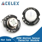 SR602 Мини датчик движения модуль детектора пироэлектрический инфракрасный PIR комплект датчик y переключатель кронштейн для arduino Diy с объективом