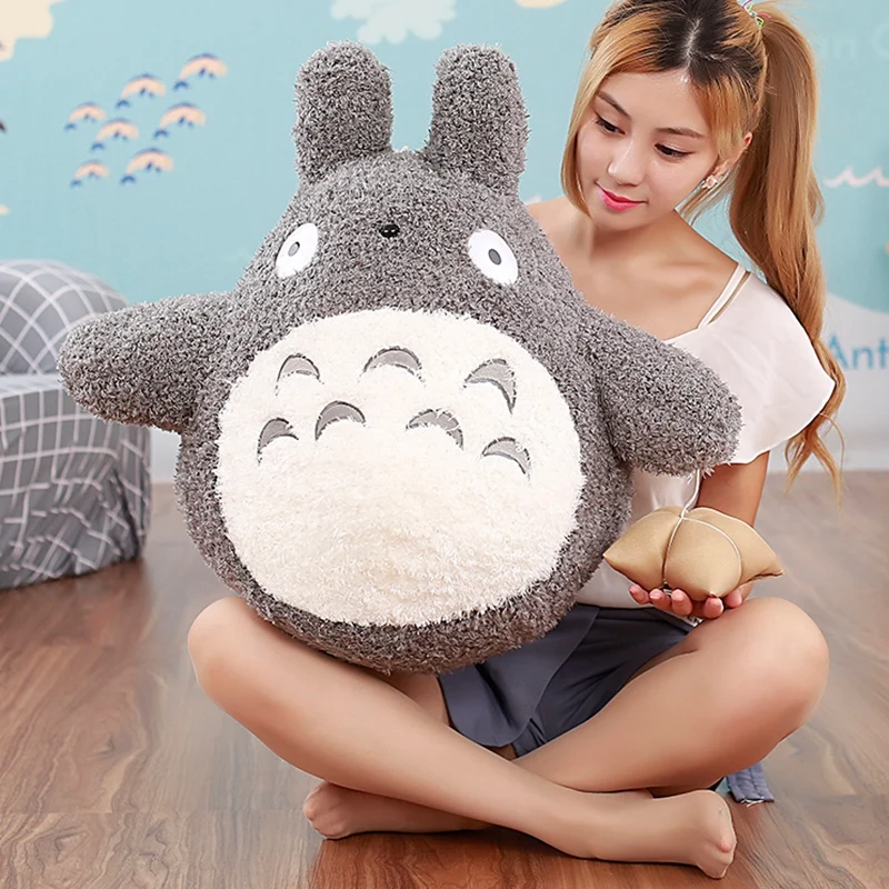 

Totoro плюшевая игрушка кавайная плюшевая кошка японская аниме фигурка Кукла Плюшевая Тоторо мягкая кукла детские игрушки подарок на день рождения Рождество
