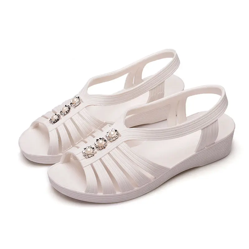 Женские повседневные Сабо 2022 дышащие сандалии для девочек летние женские