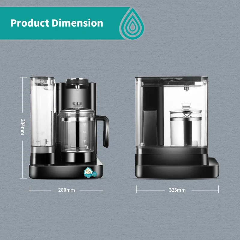 2024 Лидер продаж 150 GPD мини-электрический очиститель воды умный бытовой