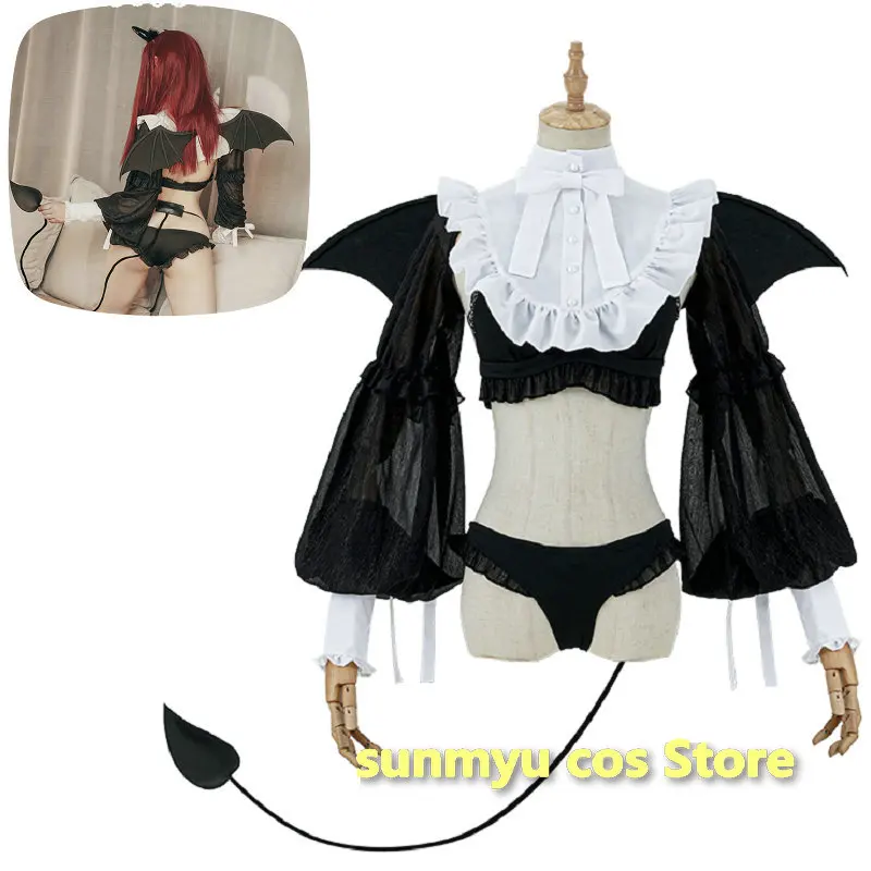 

My Dress-Up Darling Marin Kitagawa Little Devil Cosplay Costume Sono Bisuku Doru wa Koi o Suru Kitagawa Marin Cosplay