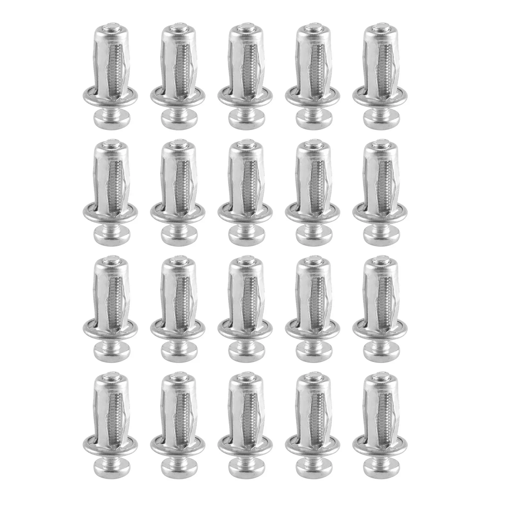 

Гайки с металлическими лепестками M5x25, 20 шт.